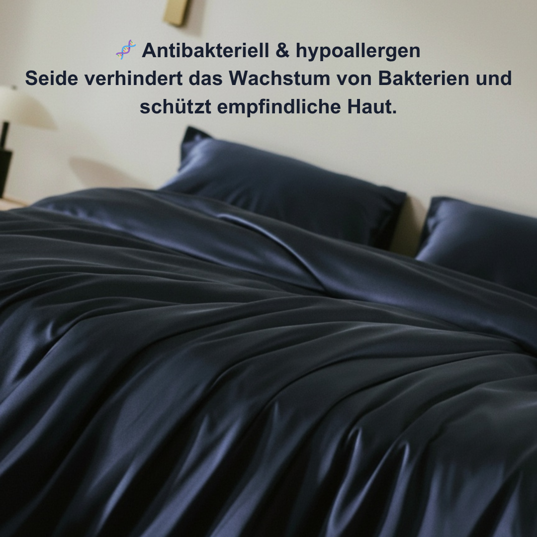 Luxuriöses Seidenbettset - Hypoallergen für gesunden Schlaf